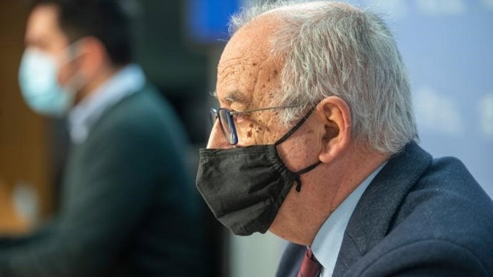 El consejero de Educación, Pedro Uruñuela