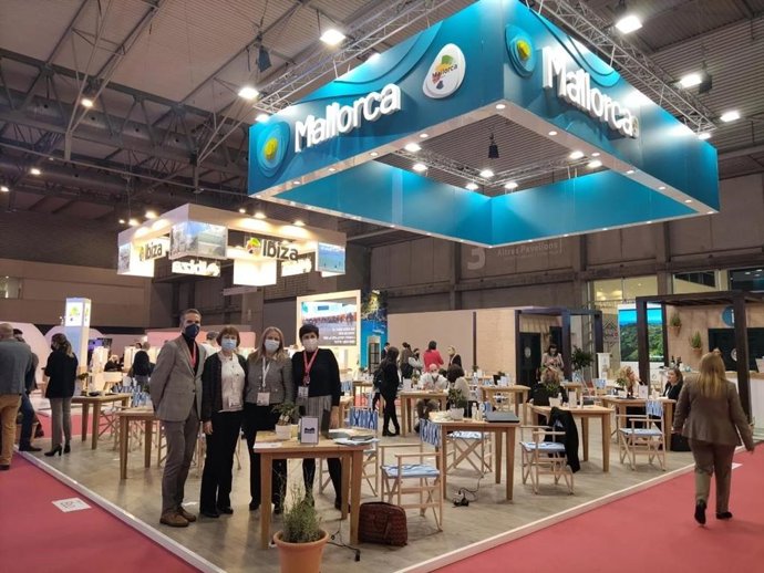 Stand de Mallorca en la feria IBMT.