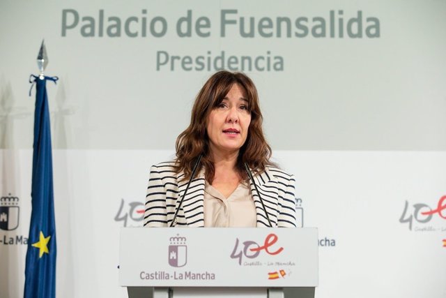 La portavoz del Gobierno regional, Blanca Fernández,