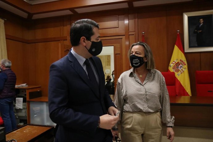 José María Bellido e Isabel Albás.