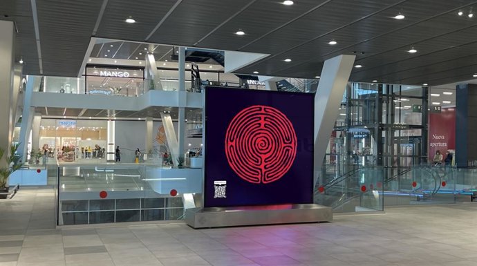 Festival de Arte Digital en Vialia Vigo.