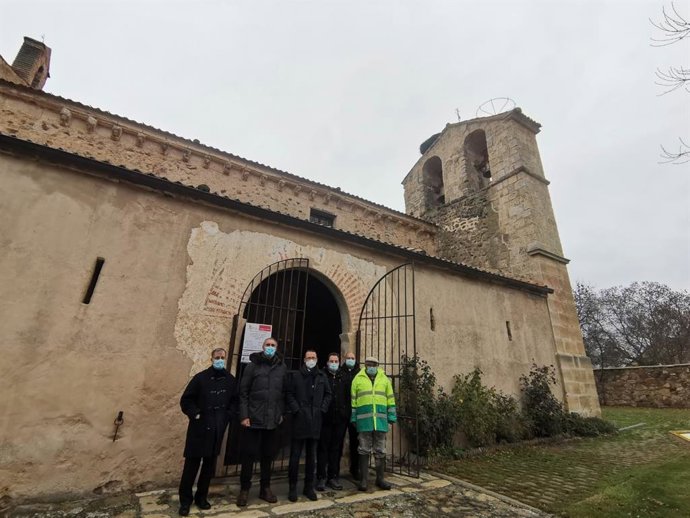 Visita a la iglesia de Pelayos del Arroyo.