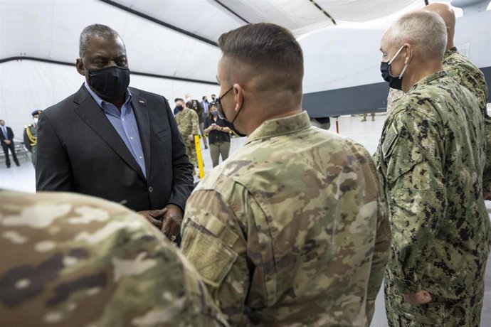 El secretario de Defensa de EEUU, Lloyd Austin.