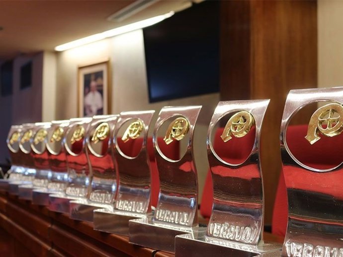 Las estatuillas de los Premios ¡Bravo!