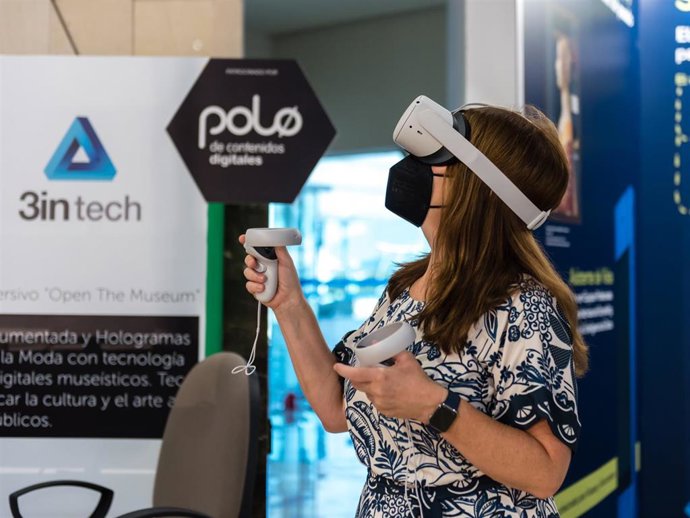 Archivo - Una de las experiencias inmersivas presentadas en CM Málaga 2021