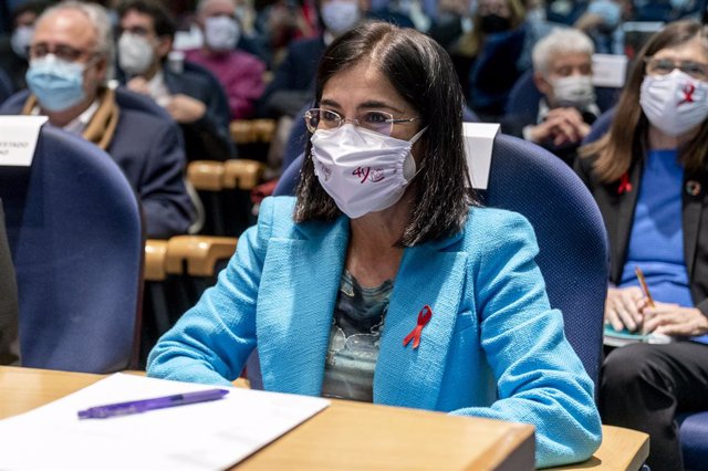 La ministra de Sanitat, Carolina Darias, presideix l'acte del Dia Mundial d'Acció contra el VIH/Sida