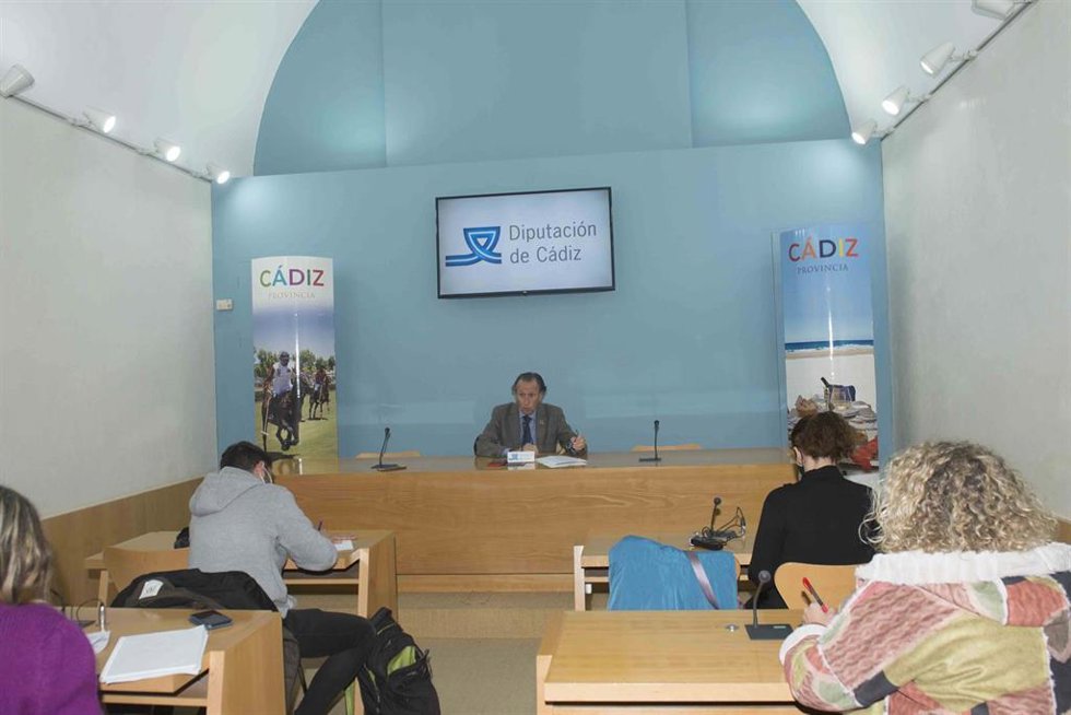 El vicepresidente primero de la Diputación de Cádiz y responsable del Patronato Provincial de Turismo, José María Román.