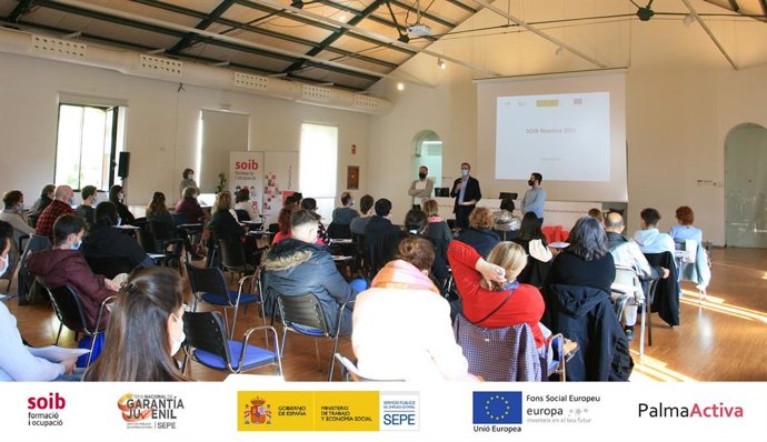 Bienvenida a nuevos trabajadores del Ayuntamiento a través de SOIB Reactiva, en PalmaActiva.