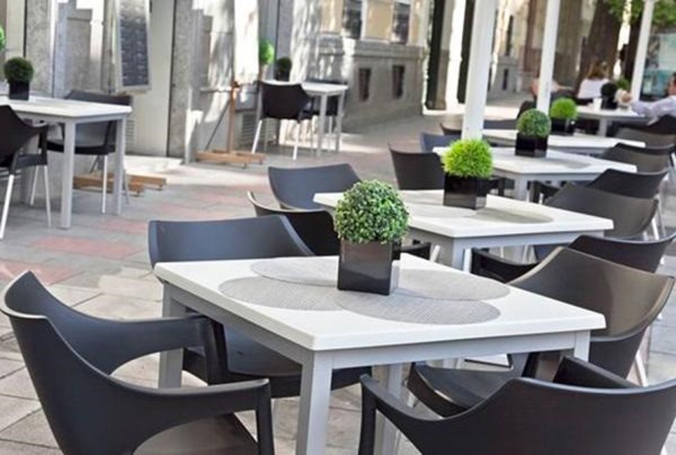 Terraza de un bar