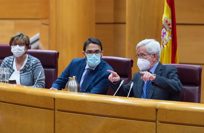 El secretario de Estado de Justicia, Pablo Zapatero (c). 