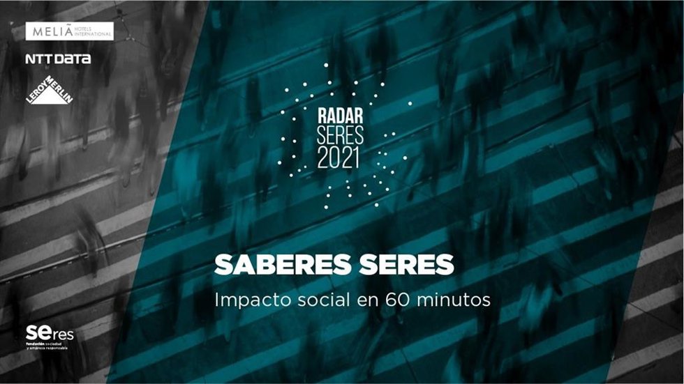 Saberes SERES se estrena por primera vez este año dentro de RADAR SERES, el evento anual de Fundación SERES