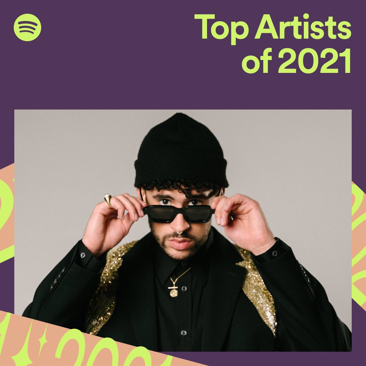 Bad Bunny repeats for the second year as the most listened to artist on Spotify worldwide