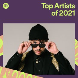 Artistas más escuchados del año en Spotify