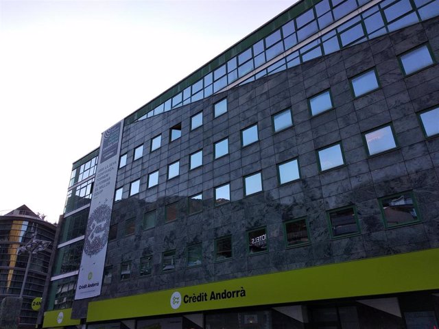 La sede central de Crdit Andorr, en Andorra la Vella
