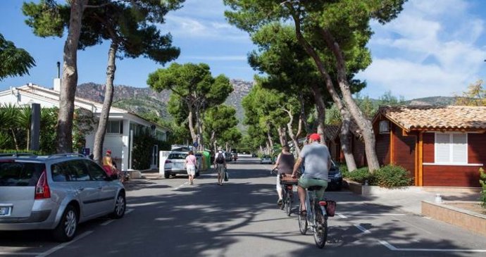 Archivo - Imagen de archivo de un camping en la Comunitat Valenciana