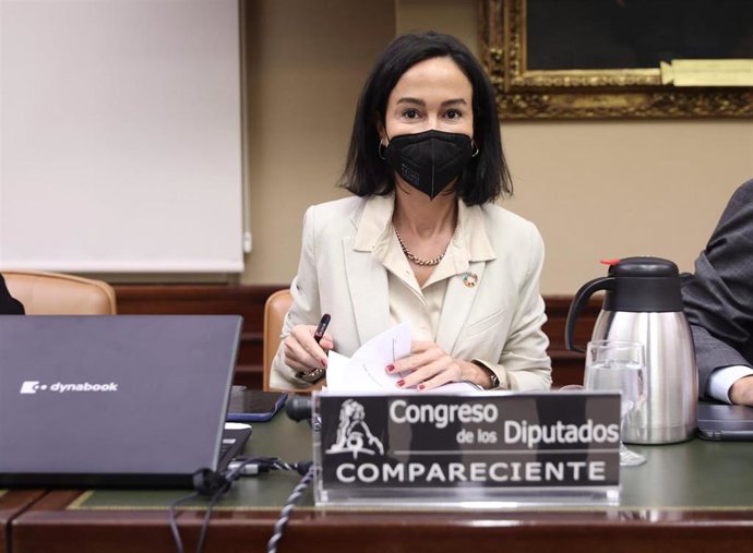 Archivo - La secretaria de Estado de Transportes, Movilidad y Agenda Urbana y presidenta de ENAIRE, Isabel Pardo de Vera