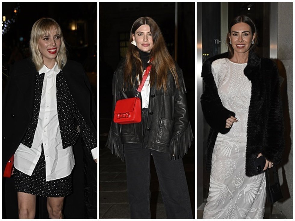 Lulú Figueroa, Miriam Giovanelli y Marta Carriedo fueron algunas de las celebrities que no se quisieron perder la fiesta organizada por Carolina Herrera