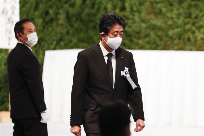 Archivo - El ex primer ministro de Japón Shinzo Abe.