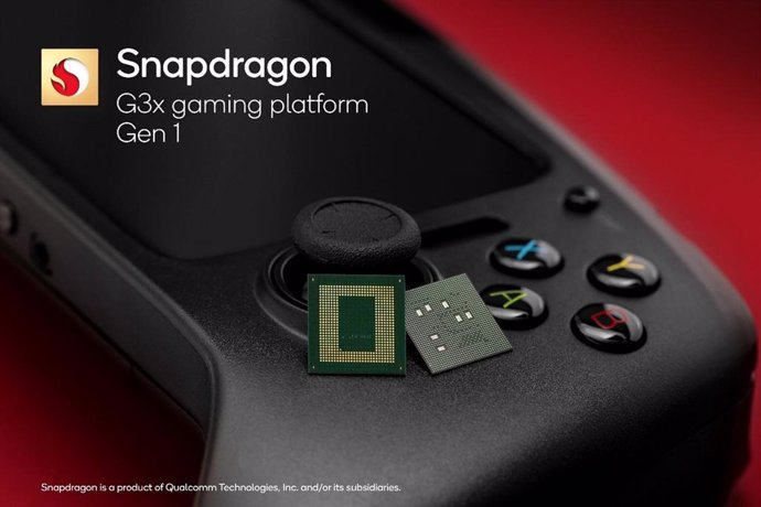 Chip para consolas portátiles Snapdragon G3x Gen 1 de Qualcomm.