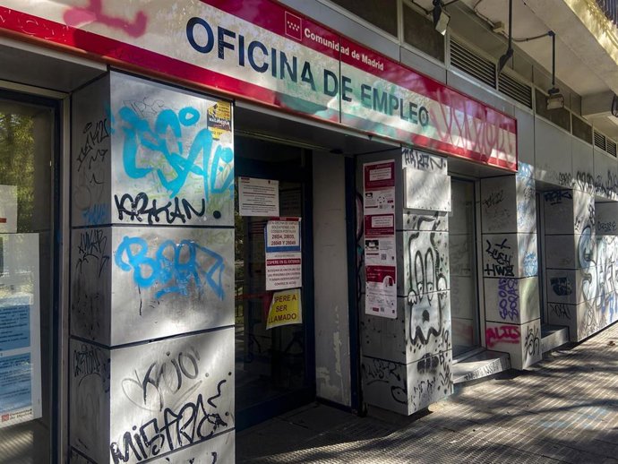 Oficina de Empleo en Madrid.