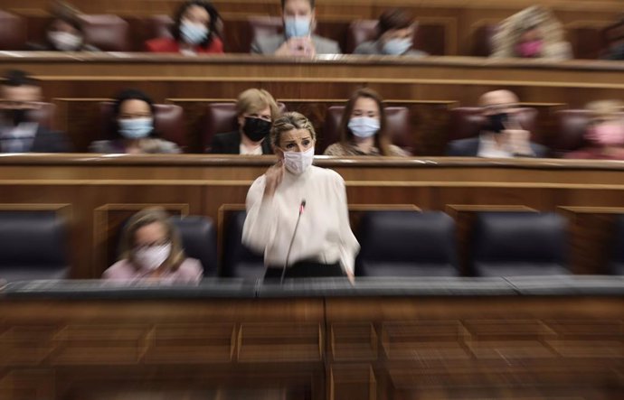 La vicepresidenta segunda y ministra de Trabajo y Economía Social, Yolanda Díaz