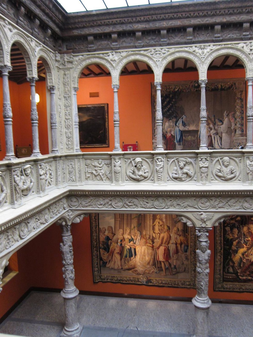 Archivo - Patio de la Infanta de Ibercaja