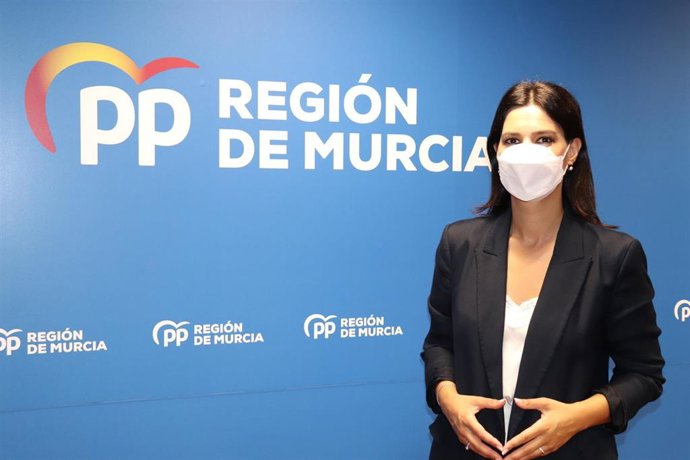 La portavoz del PP en la Región de Murcia, Miriam Guardiola