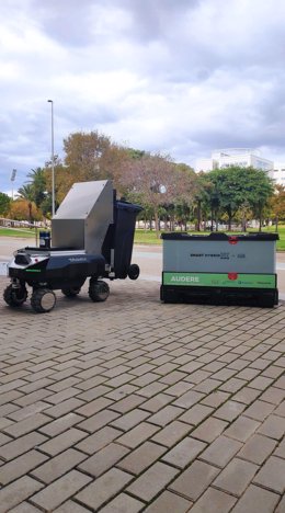 Audere, un sistema inteligente que automatiza la recogida de residuos urbanos, así como la logística en la entrega de mercancías y paquetería de última milla