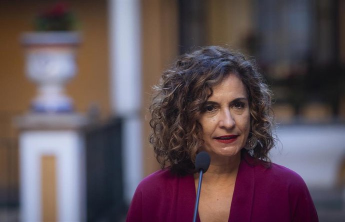 La ministra de Hacienda y Función Pública, María Jesús Montero.