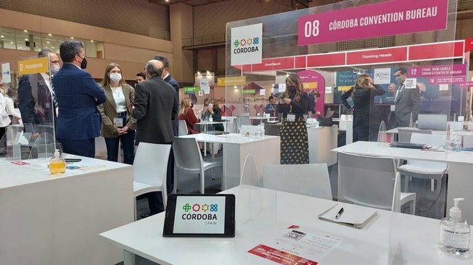 Espacio de Córdoba en el IBTM World de Barcelona.