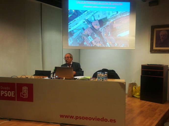 El portavoz socialista en el Ayuntamiento y exalcalde de Oviedo, Wenceslao López