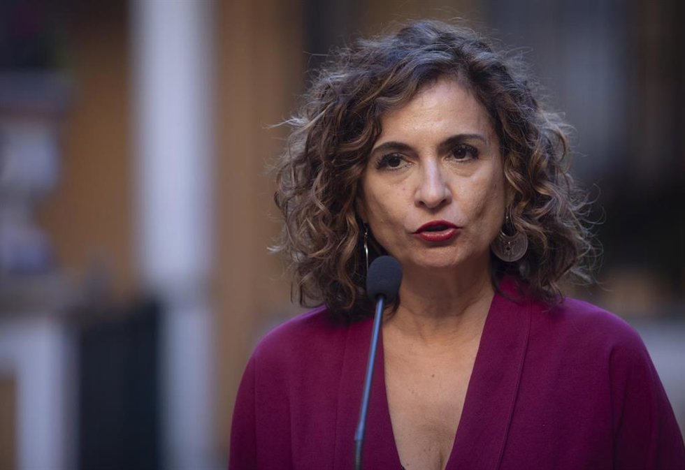 La ministra de Hacienda y Función Pública, María Jesús Montero.