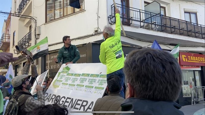 Manifestación del sector primario en Mérida