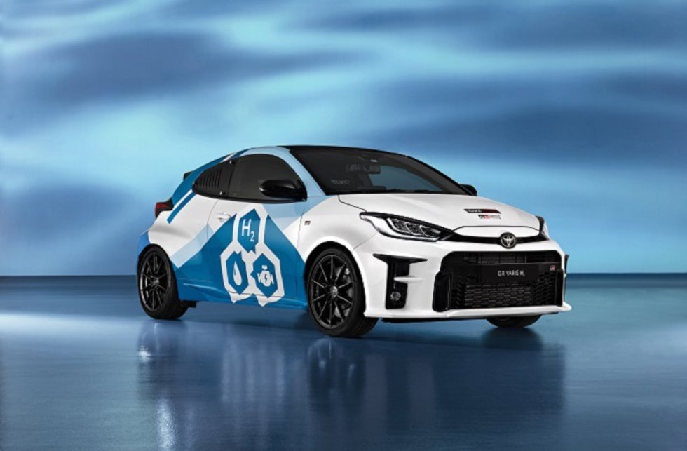 Toyota GR Yaris H2 con motor de combustión de hidrógeno