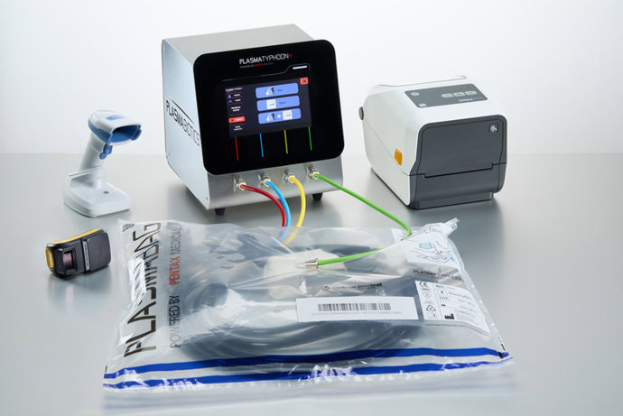 PlasmaTYPHOON+ and PlasmaBAG system