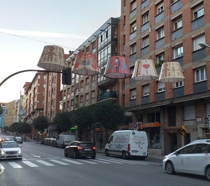 Iluminación navideña, Gijón