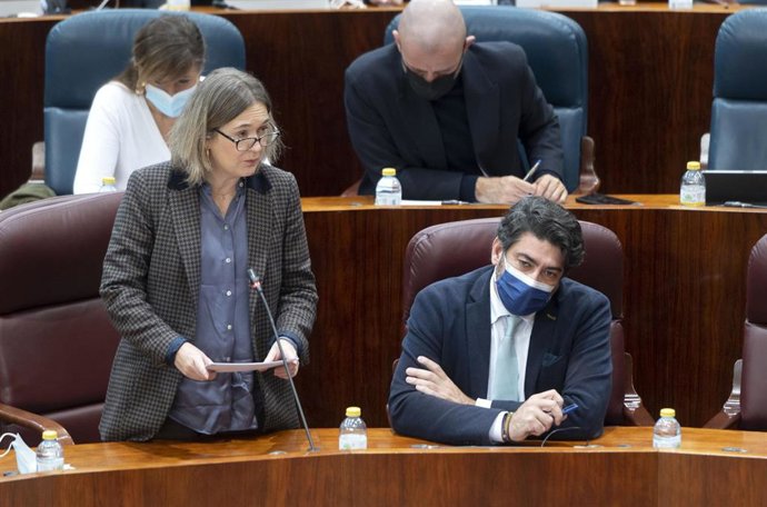 La consejera de Cultura, Turismo y Deporte de la Comunidad de Madrid, Marta Rivera de la Cruz.