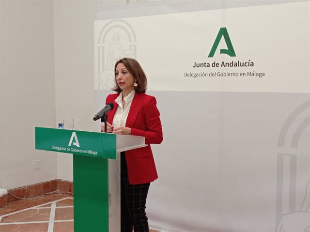 La delegada del Gobierno andaluz en Málaga, Patricia Navarro.
