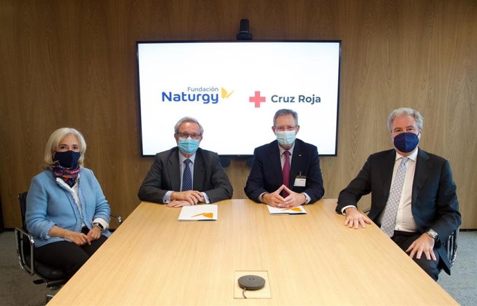 Renovación del acuerdo de la colaboración de Fundación Naturgy y Cruz Roja