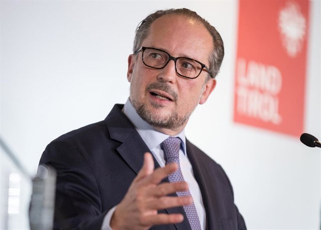 El excanciller de Austria Alexander Schallenberg. 