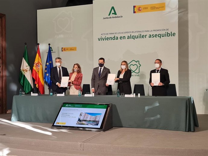 Convenios para promociones de viviendas en alquiler en Granada