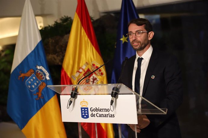El viceconsejero de Presidencia del Gobierno de Canarias, Antonio Olivera