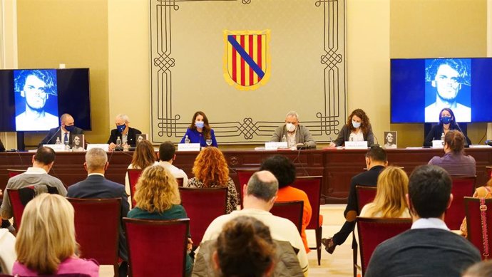 Presentación del Anuario de la Juventud de Baleares.