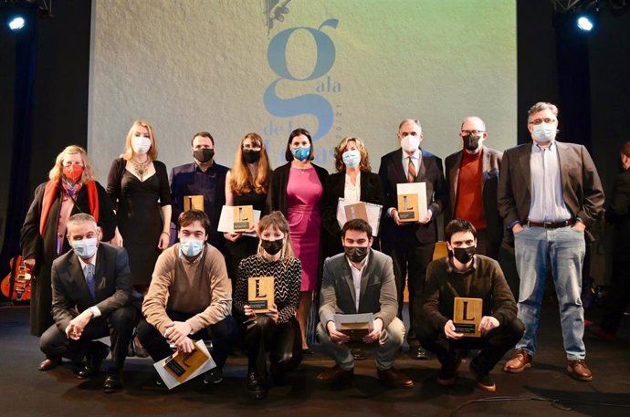 Premiados Gala de las Letras de Santander 2021
