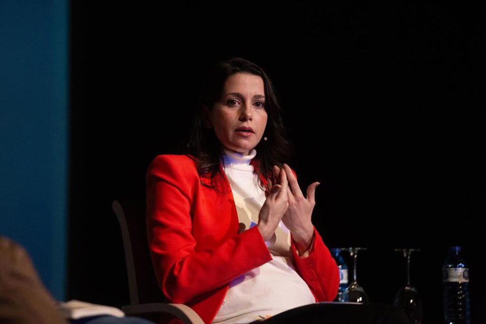 La presidenta de Ciudadanos, Inés Arrimadas.