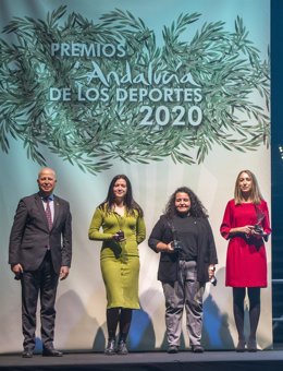 Un momento de la gala de los Premios Andalucía de los Deportes