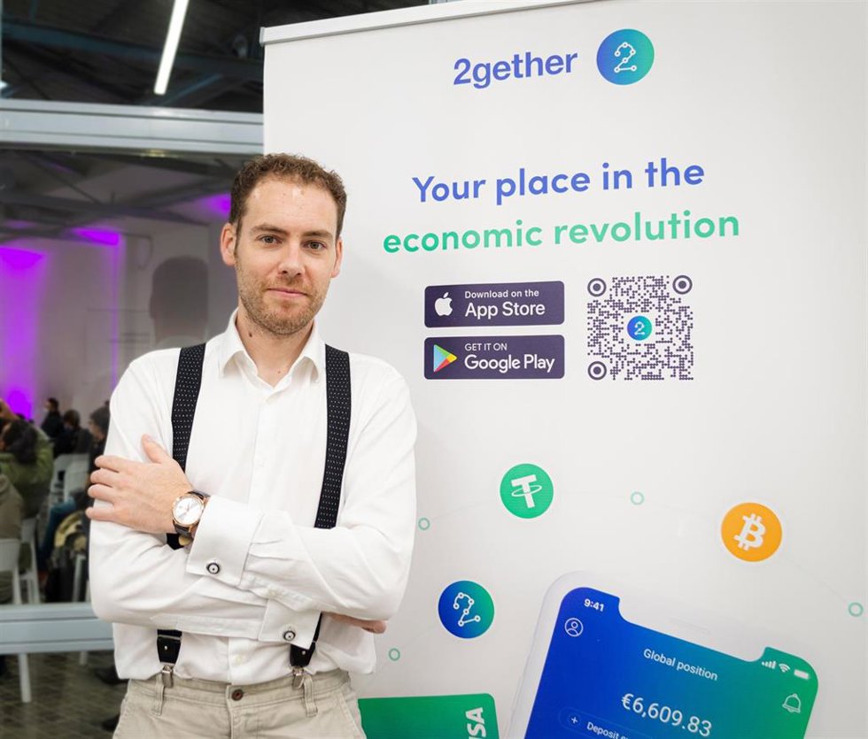 El nuevo responsable de soluciones cripto para Affluent, Alberto Toribio.