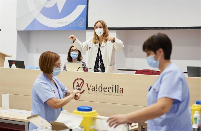 Archivo - Enfermeras en Valdecilla