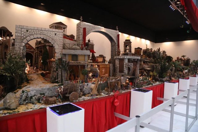 Archivo - Belén del Ayuntamiento de Málaga del año 2020