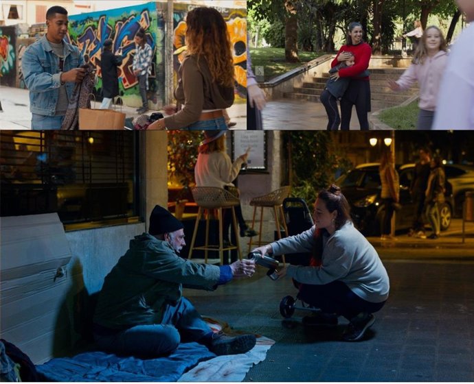 Campaña en redes sociales para fomentar el voluntariado entre los jóvenes.